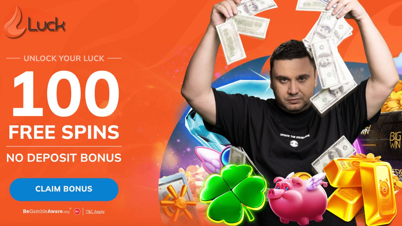 Casino Luck - 100 Free Spins